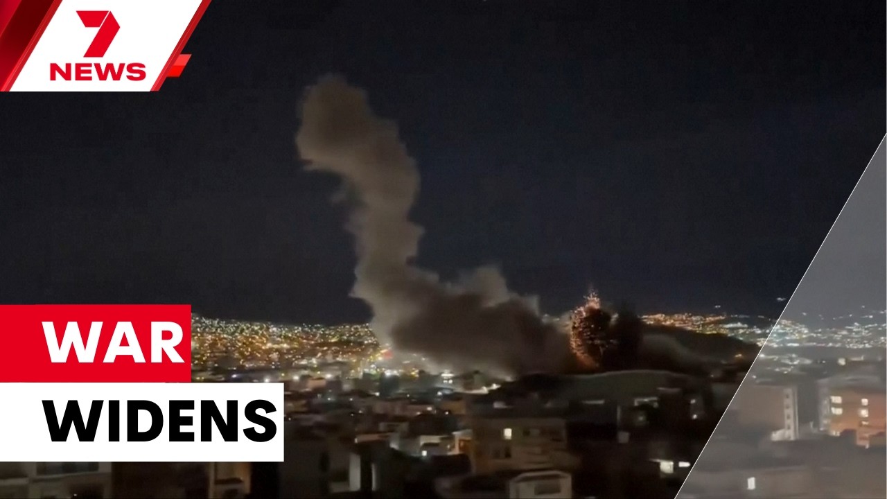 Iran war widens with attacks and threats | 7NEWS