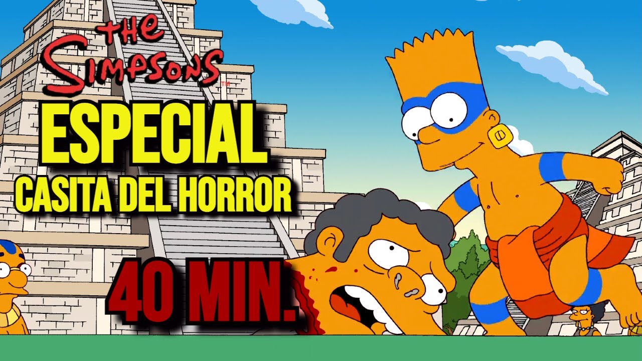 Los Simpson 40 minutos de Casita del Horror resumen | Utacaramba