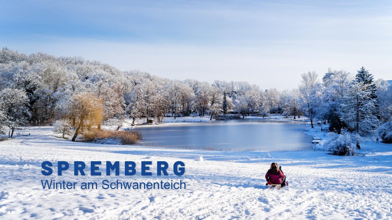 Spremberg - Schwanenteich im Winter / Ein Fotostreifzug ...