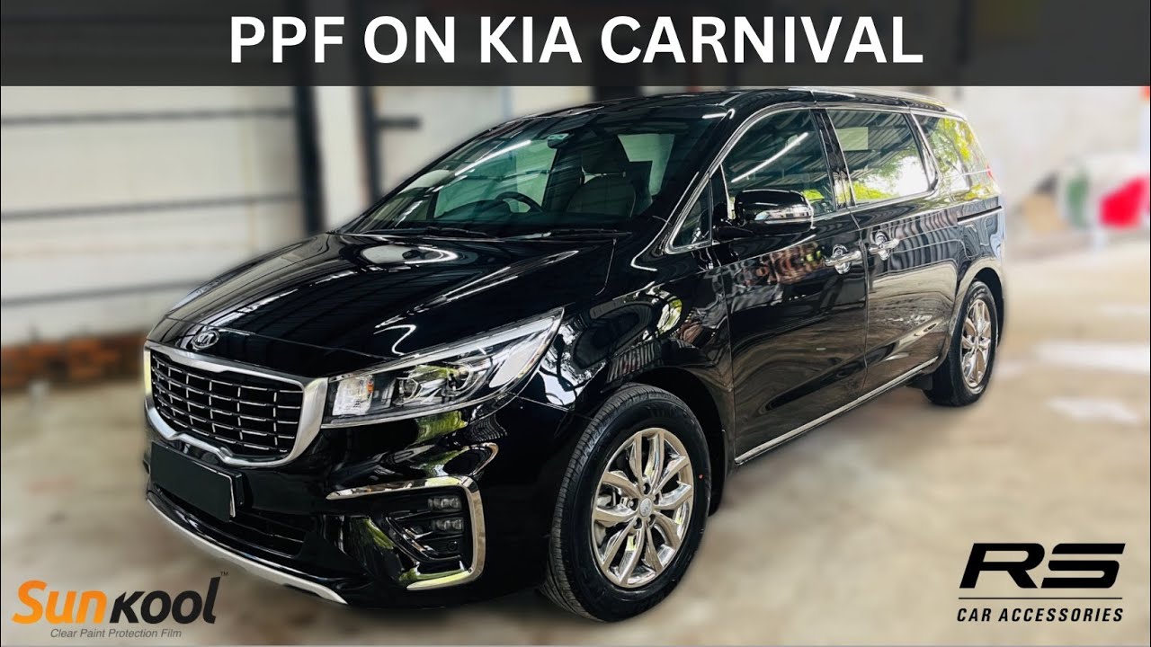 Kia Carnival Protected With Paint Protection Film (PPF) | Sunkool PPF Installation Kia Carnival
