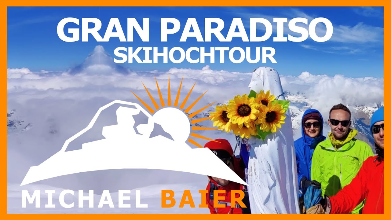 Gran Paradiso 4061m - Skihochtour am 04.06.2021 über Rifugio Vittorio Emanuele II.