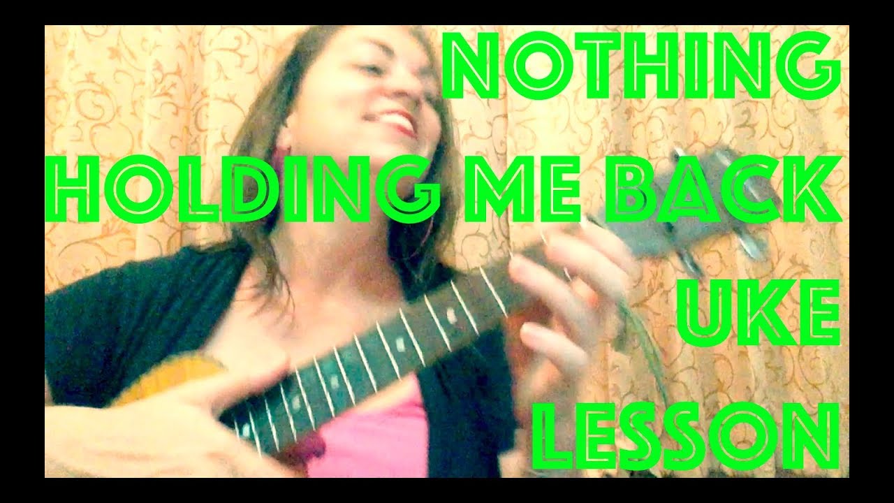 How to Play THERE'S NOTHING HOLDING ME BACK Easy Ukulele Lesson Shawn Mendes Chords Strumming Uke