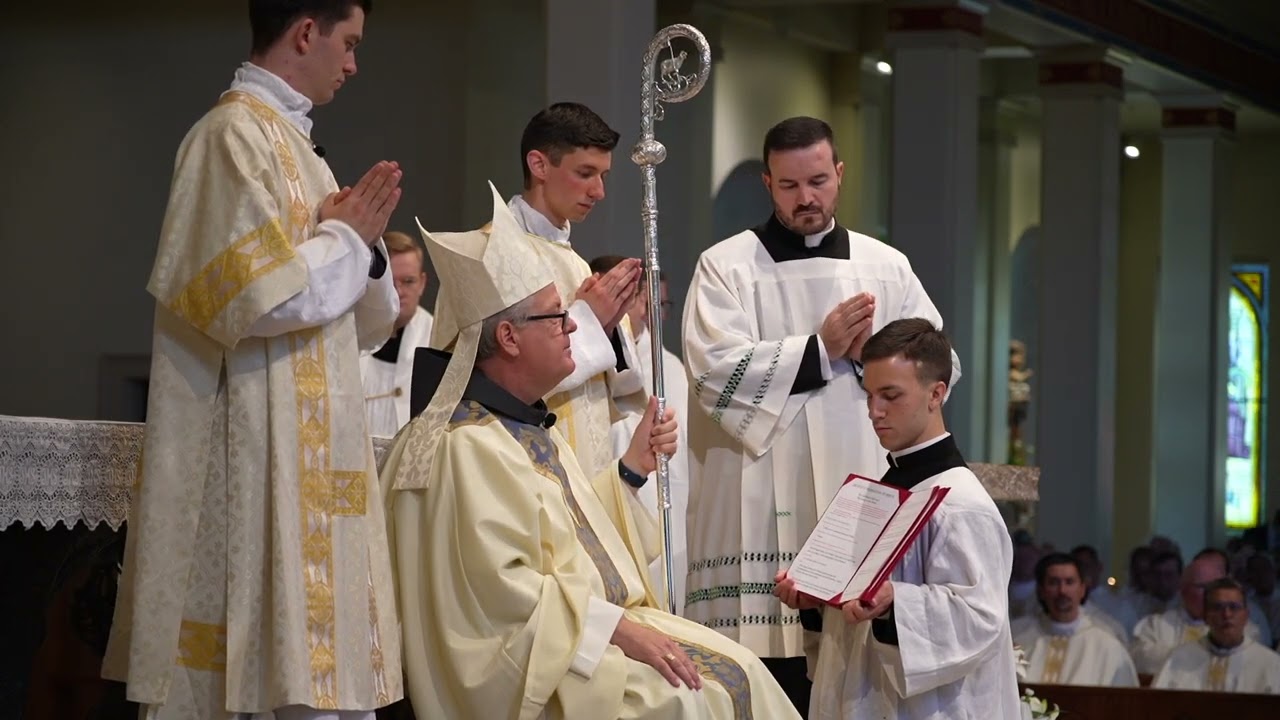 Bishop Martin ordains seven priests - Highlights