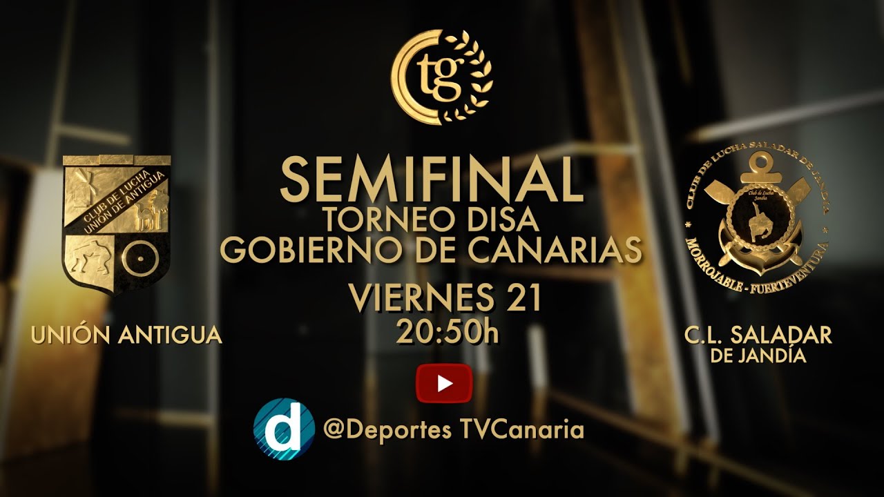 Lucha Canaria. Unión Antigua-Saladar de Jandía, ida de semifinales Liga DISA Gobierno de Canarias