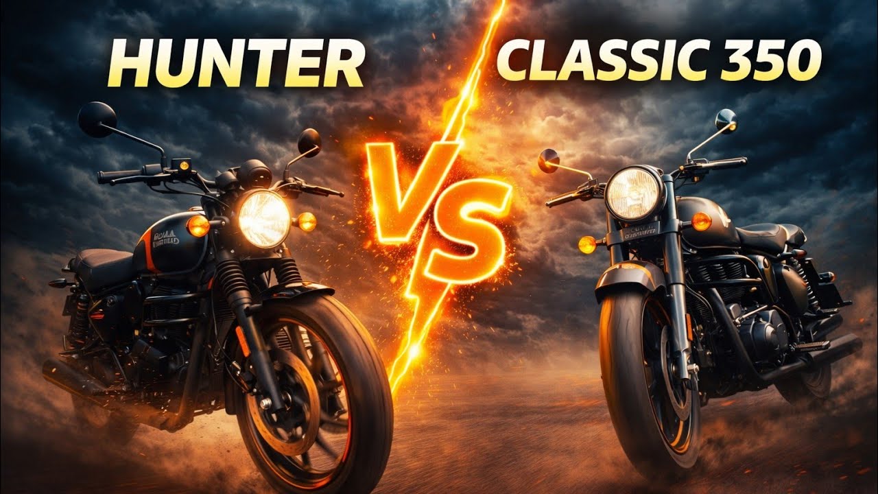 Kon hai best ? | Hunter 350 VS Classic 350 | Camparision video | @Hamadautomotive23 