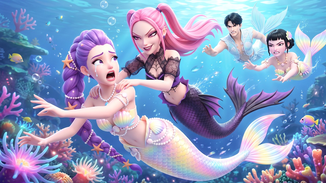 Kpop Music Demon Hunters Songs: NO MORE WAITING (MV) | RESCUE RUMI MERMAID KIDNAPPED BY MIRA🧜&zwj;♀️🕸️