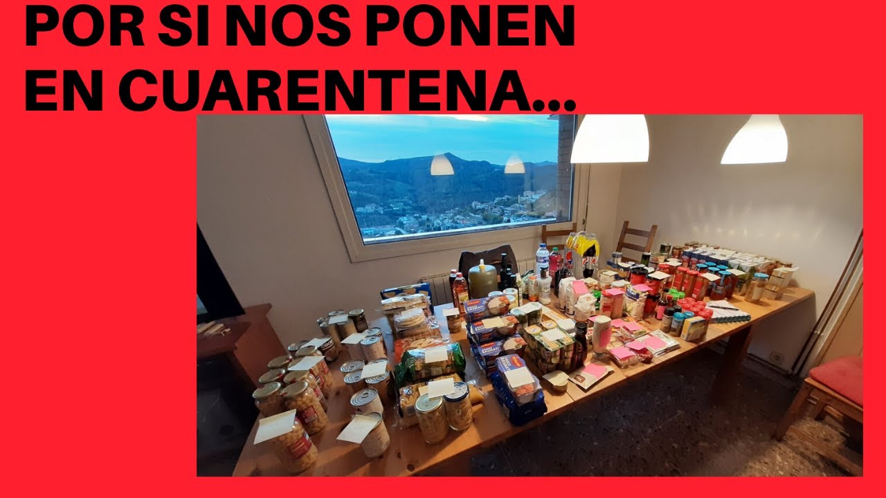 Mi despensa para imprevistos