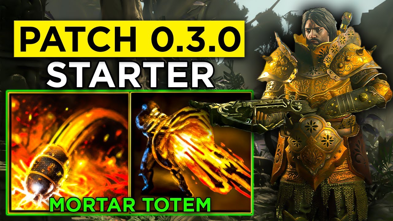 Mortar Mercenary will be Top Tier in Patch 0.3.0 POE 2!