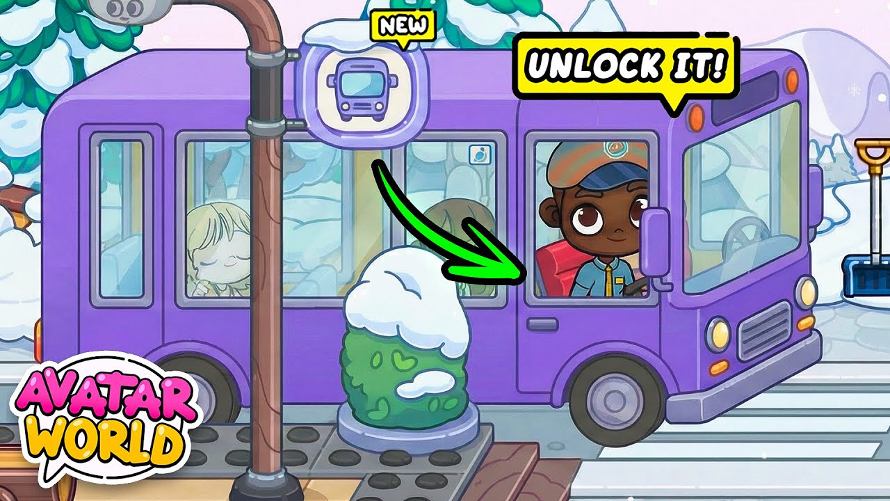 FINALLY! 😱 THE NEW BUS IS OPENED!? 🚌✨ AVATAR WORLD UPDATE!