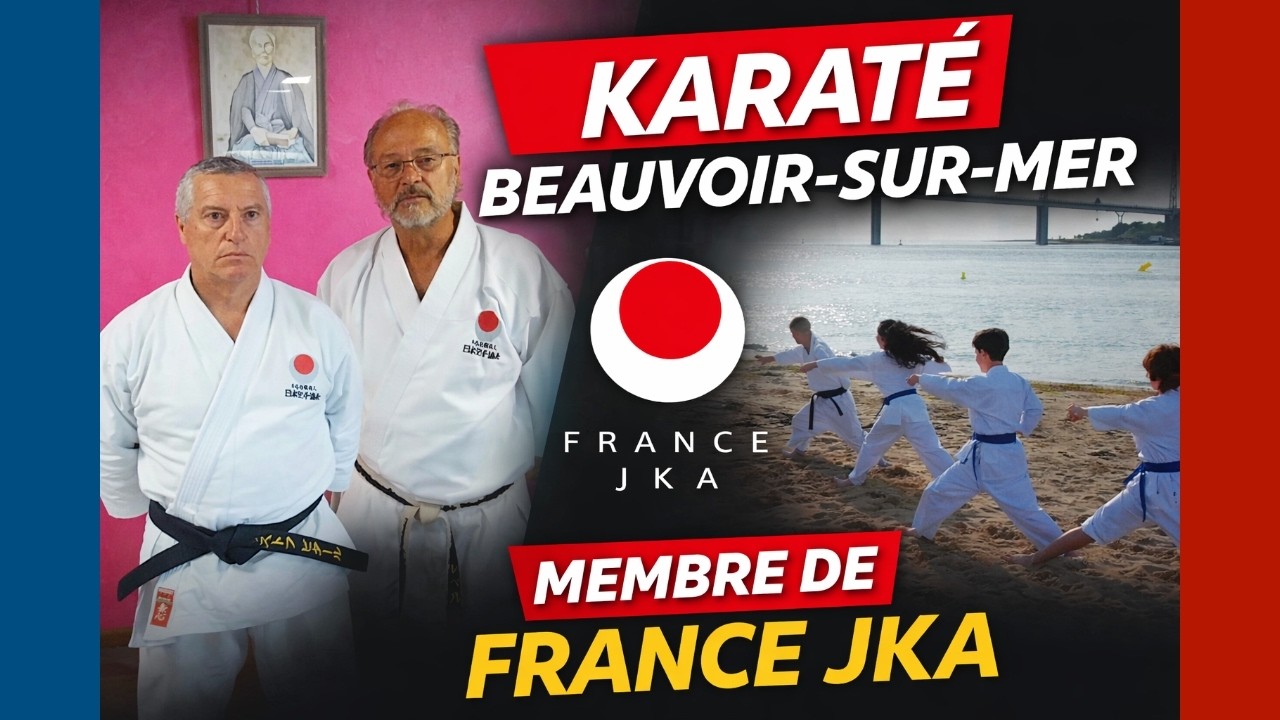 LES DOJOS DE FRANCE JKA : SHOTO KARATE DE BEAUVOIR SUR MER présentation.