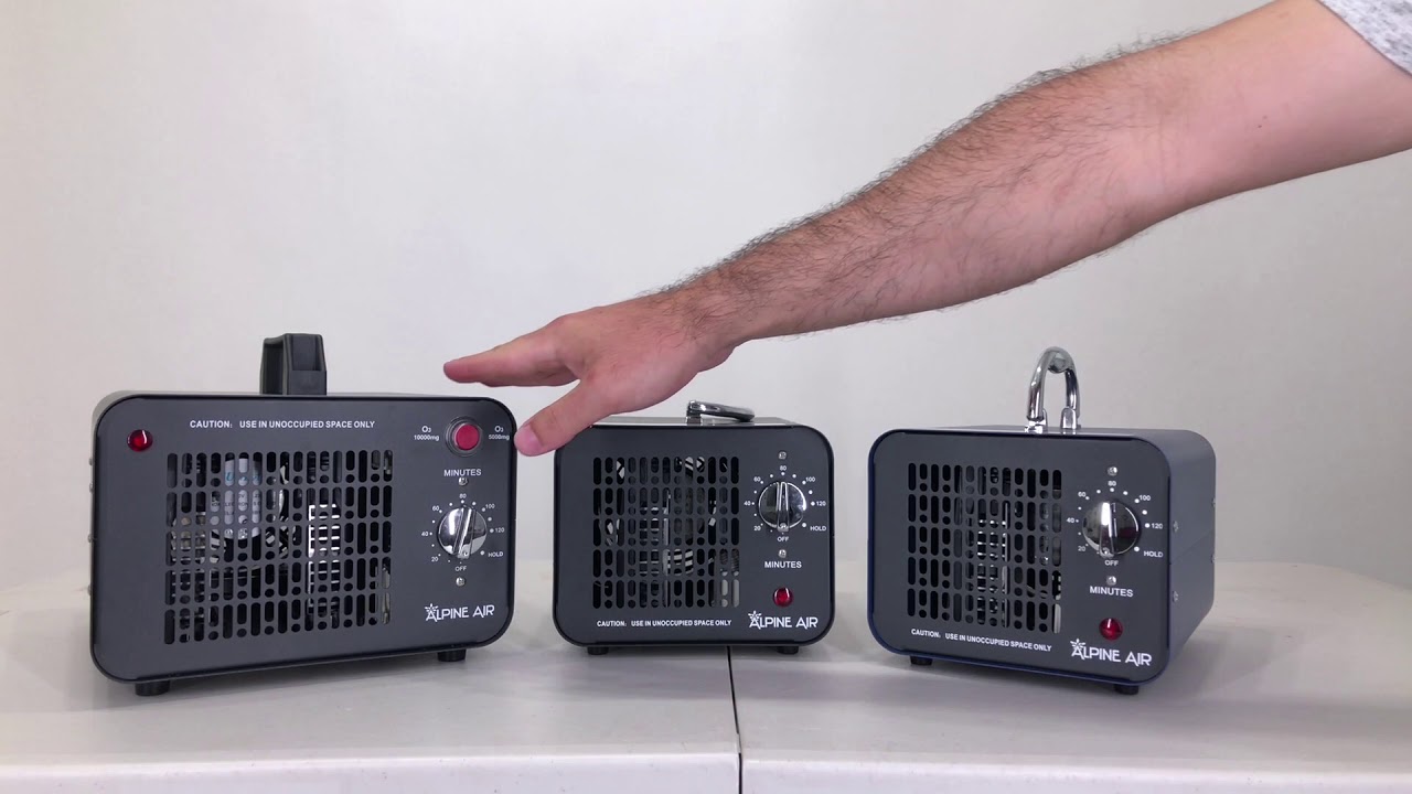 Alpine Air Ozone Purifiers Comparisons