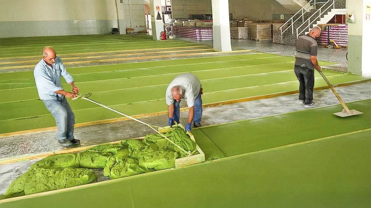 How They Mass Produce Millions of Rare Olive Soaps From Scratch