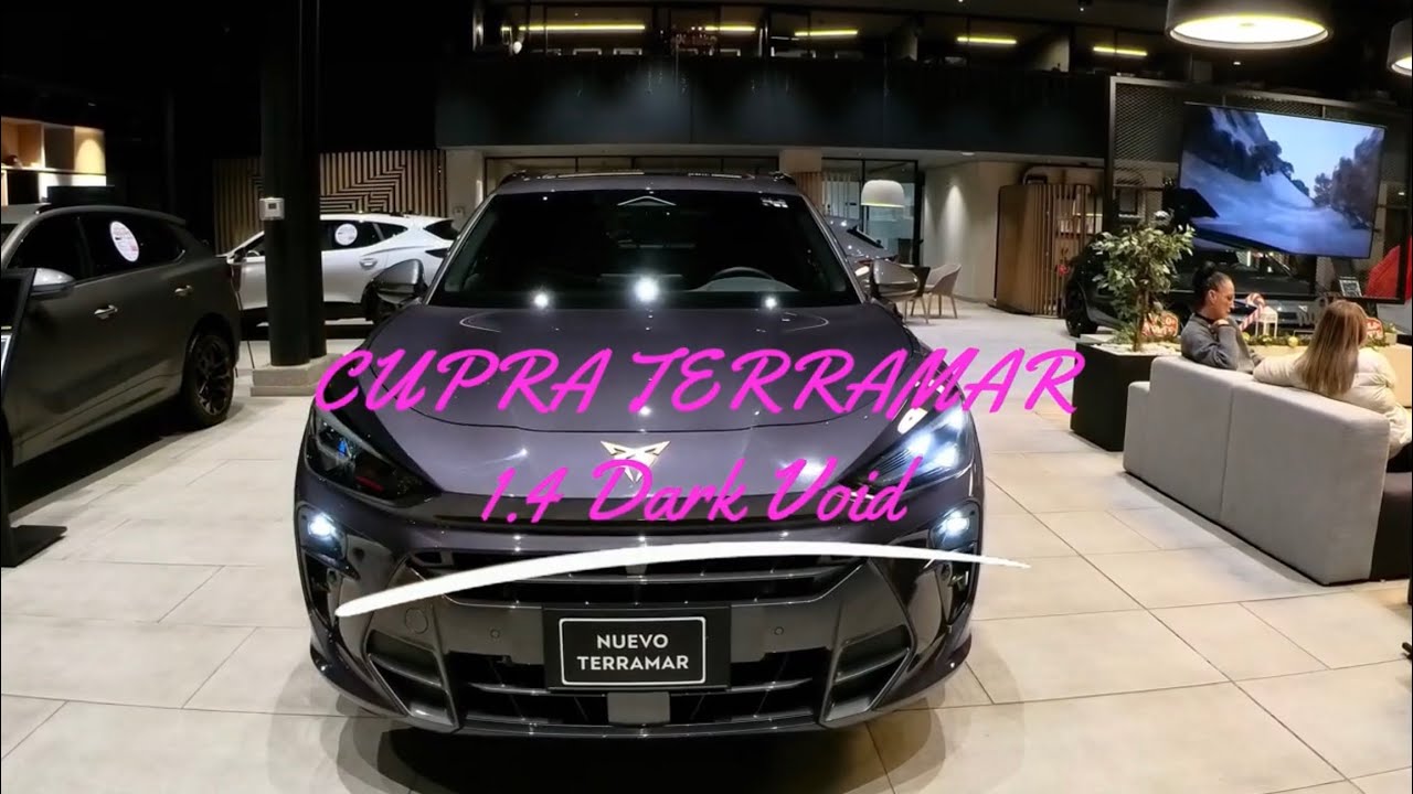 CUPRA TERRAMAR 1.4 2026 EQUIPMENT В ЦВЕТЕ DARK VOID