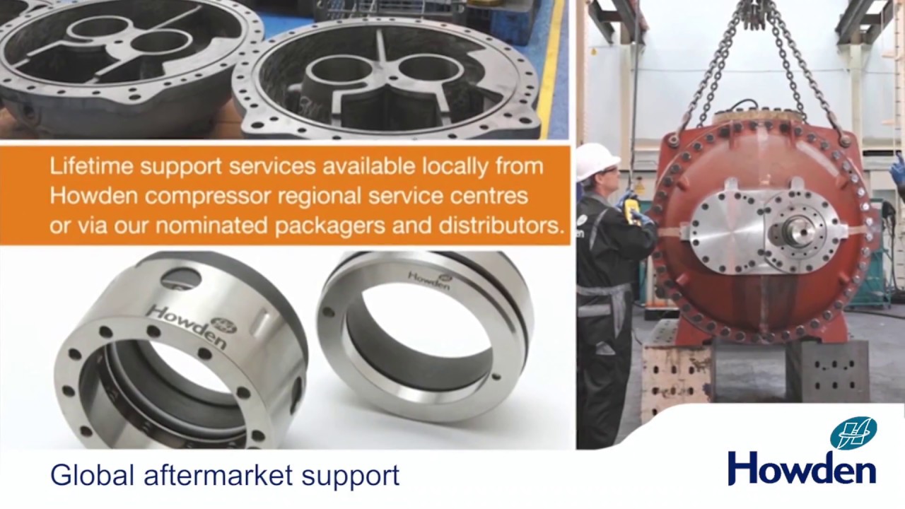Howden compressors for LNG and Natural Gas Applications