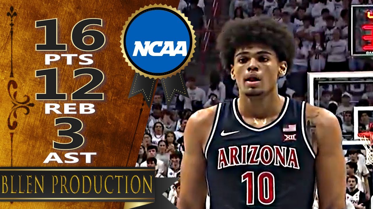 Koa Peat - 16 Pts, 12 Reb, 3 Ast, 2 Blk Full Highlights｜Arizona Wildcats vs UConn Huskies｜2025.11.19