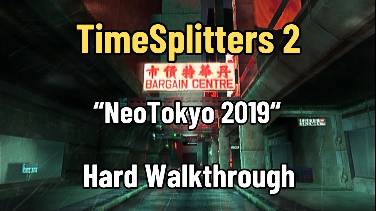 TimeSplitters 2 - NeoTokyo Hard Walkthrough (PS5)