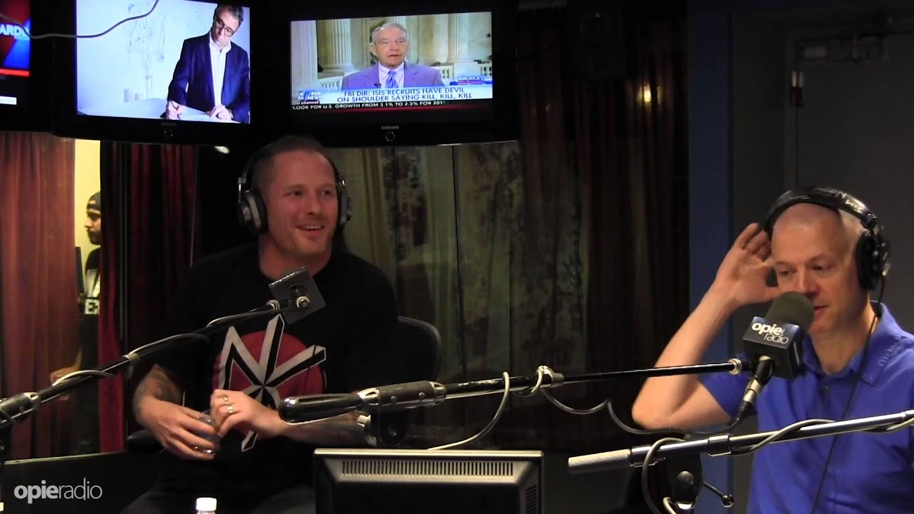 Corey Taylor no fan of Axl Rose - Opie Radio Jim Norton