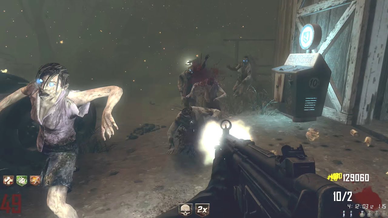 Black Ops 2 zombies Farm Survival flawless 50 run
