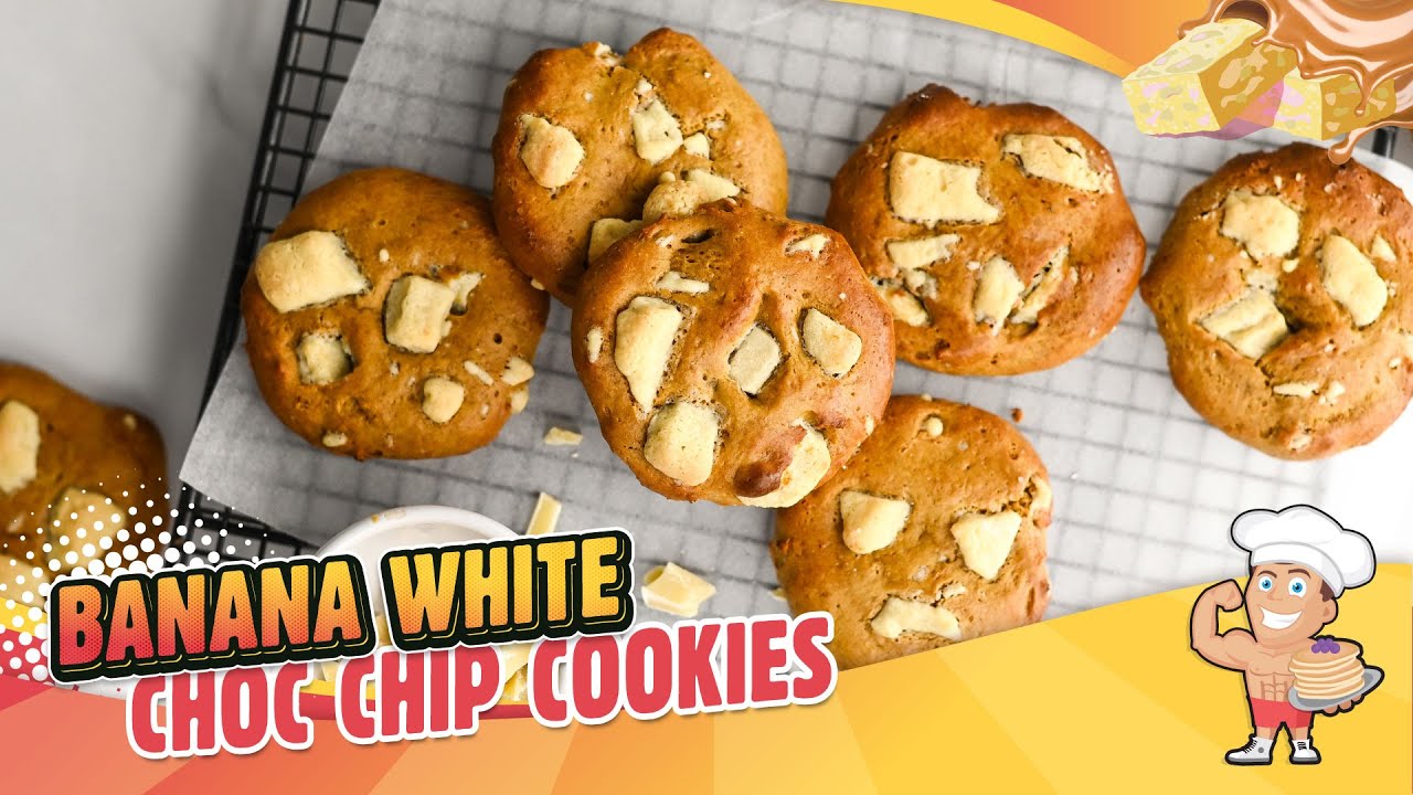 Macro Mike - Banana White Choc Chip Cookies