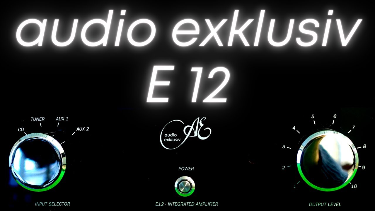 Amplificatore integrato Audio Exklusiv E 12