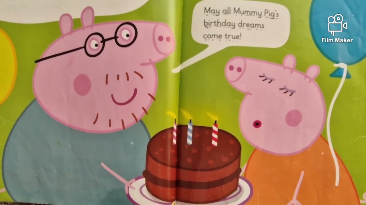 Peppa pig birthday treats
