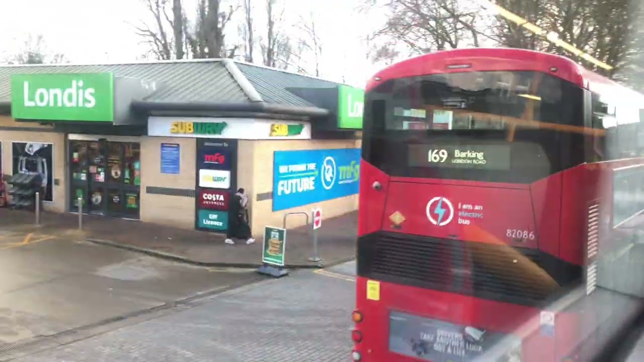 London Buses Route 169 82085 S to Ilford Hainault Sweet (Part 1)