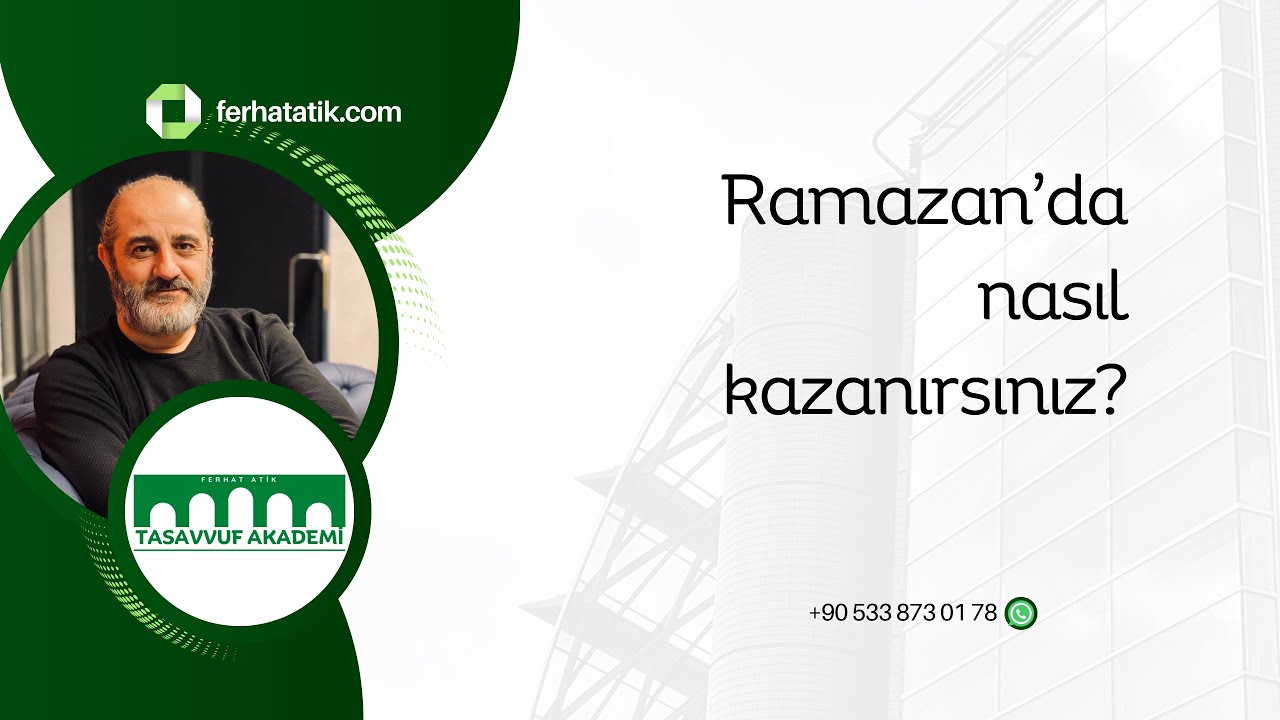Ramazan’da nasıl kazanırsınız? @ilimkutusu
