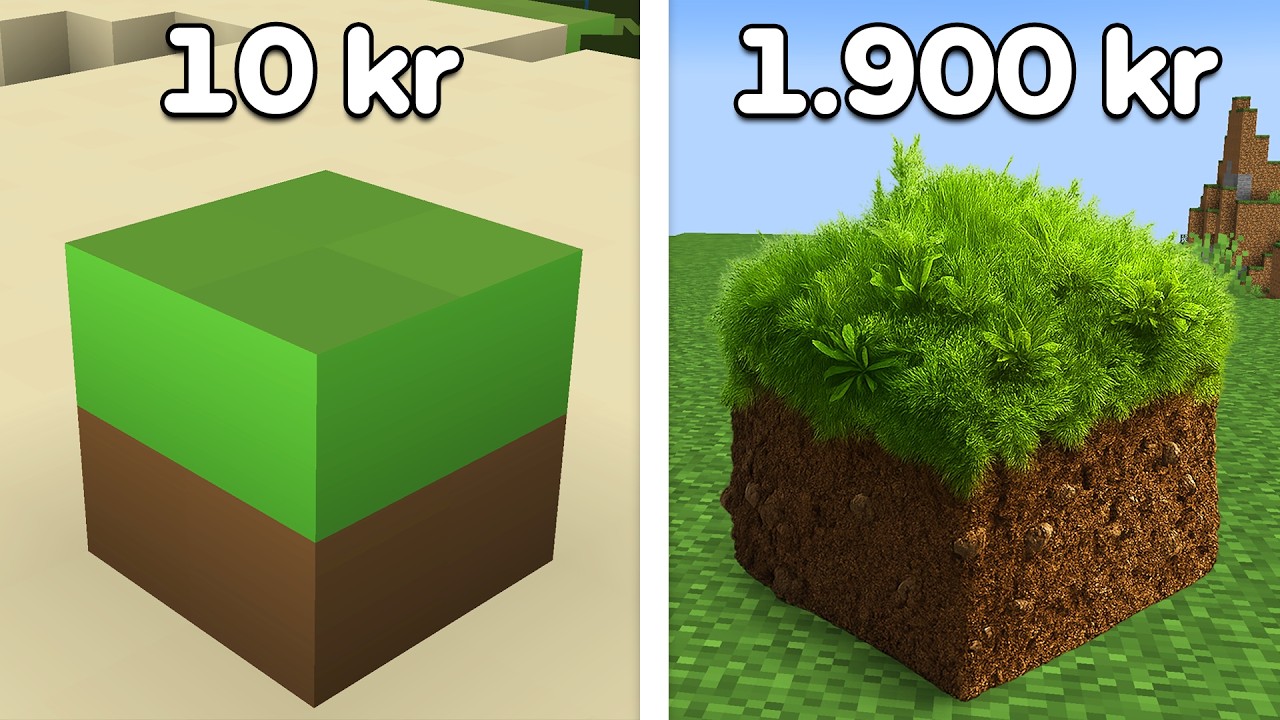 Minecraft, Men Jeg Kan Købe Realisme!