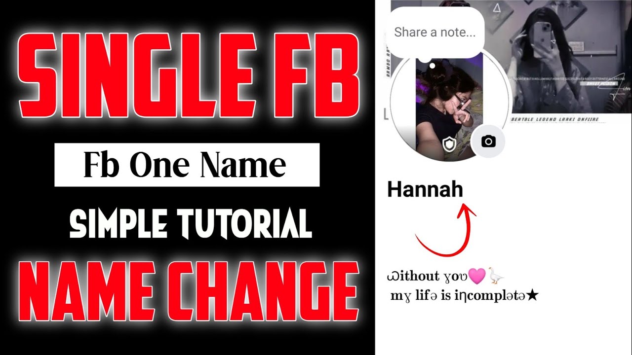 HOW TO ONE NAME ON FACEBOOK 2025 | ONE NAME ON FACEBOOK | Trick Master