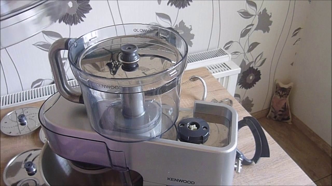 Meine Küchenmaschine Kenwood Km080 Cookingchef + ausprobieren