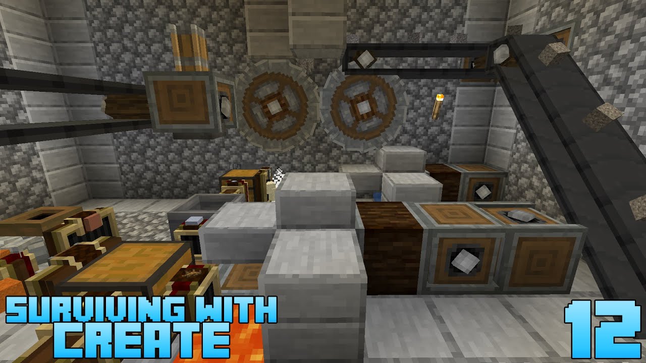 Surviving With Create :: E12 - Infinite Gold Production