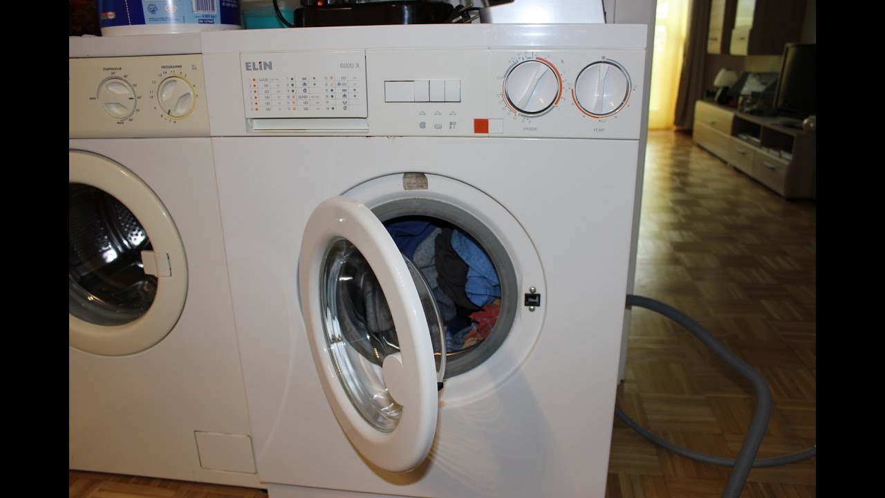 Waschmaschine Elin 6000X Buntwäsche 60°C