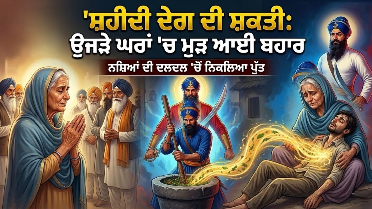 ਸ਼ਹੀਦੀ ਦੇਗ ਦੀ ਸ਼ਕਤੀਃ ਉੱਜੜੇ ਘਰ ਵਿੱਚ ਮੁੜ ਆਈ ਬਹਾਰ ॥ਨਸ਼ਿਆਂ ਦੀ ਦਲਦਲ ਚੋਂ ਨਿਕਲਿਆਂ ਪੁੱਤ॥