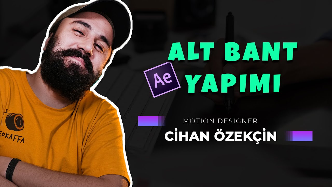 ALT BANT YAPIMI | LOWER THIRD NASIL YAPILIR | After Effects Dersleri