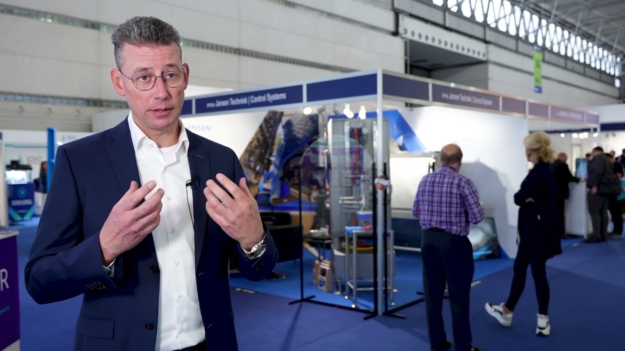Jannes Jansen on the SeaFood Processing Global in Barcelona.