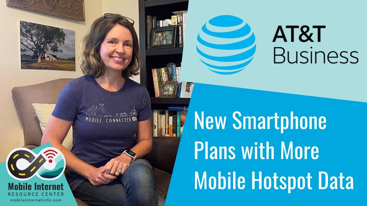 New AT&T Business Smartphone Plans with up to 200GB of Personal Hotspot Data