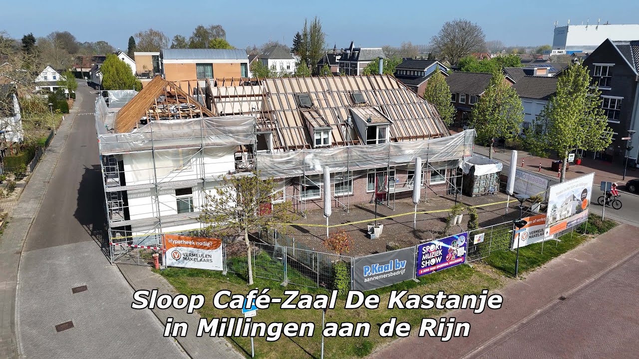 Sloop Café-Zaal De Kastanje in Millingen