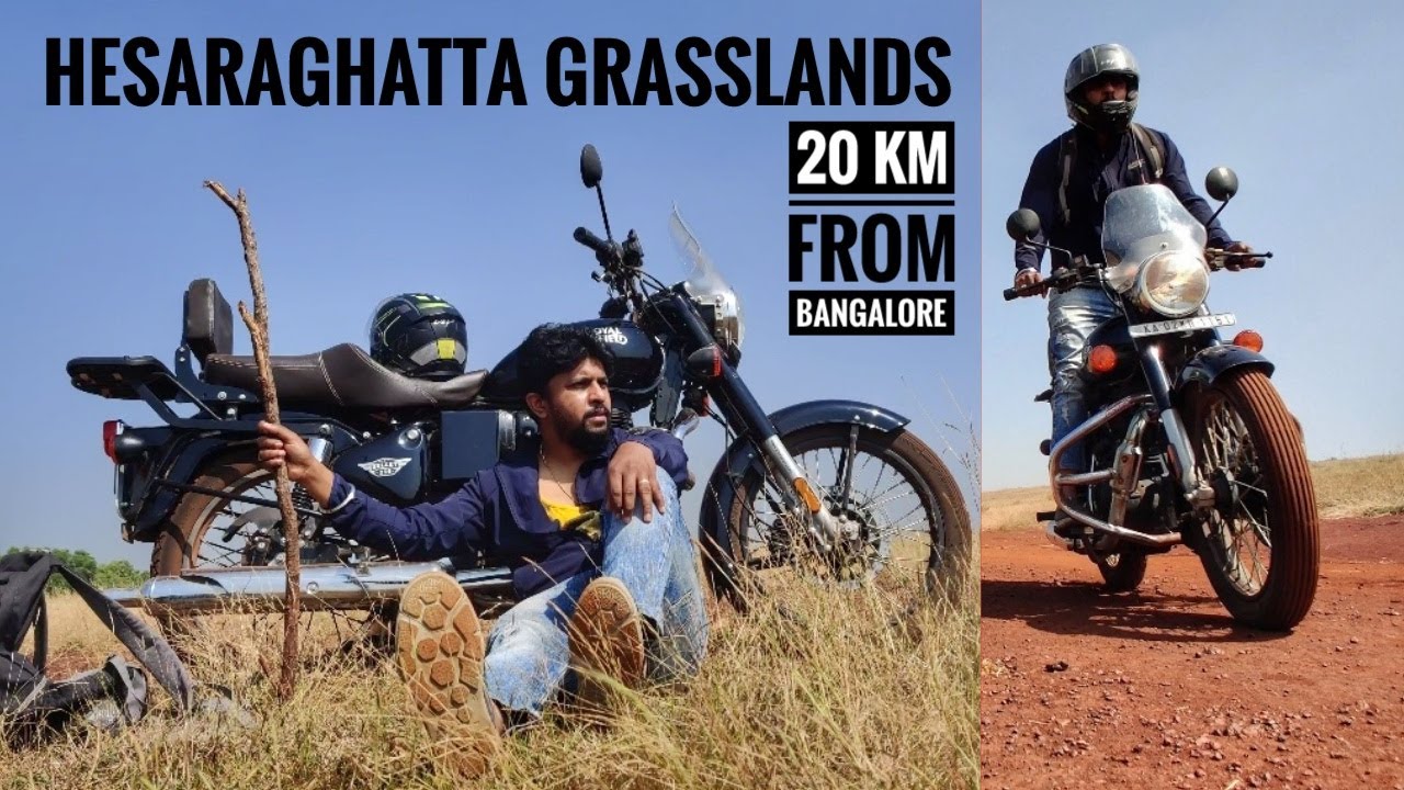 Morning Ride to Hesaraghatta Grasslands | Beautiful Landscape in Bangalore - 20 km from Bangalore