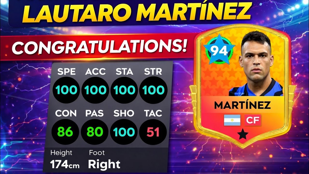 Upgrade Lautaro Martinez Max DLS 26
