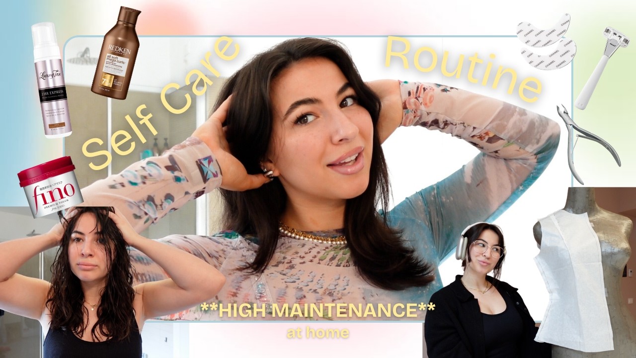 SELF CARE AT HOME | MAINTENANCE ROUTINE + friday vlog!