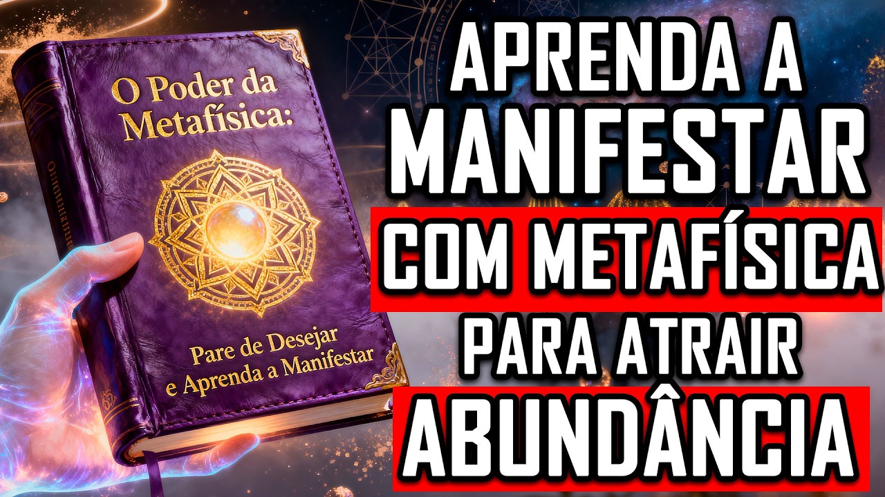 O Poder da Metafísica: Pare de Desejar e Aprenda a MANIFESTAR - AUDIOLIVRO COMPLETO
