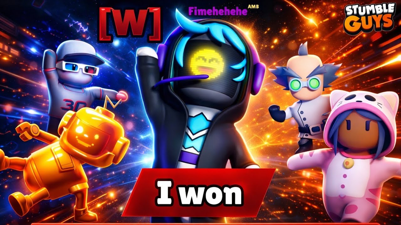 I WON MY FIRST [W] IN CC VS CC TOUR IN STUMBLE GUYS!🔥