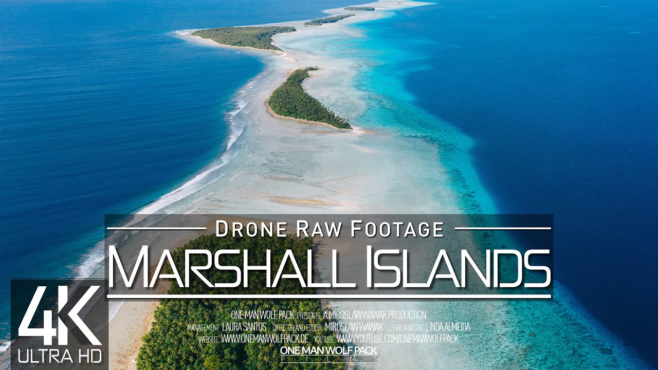【4K】🇲🇭🌴🍹 Drone RAW Footage 🔥 These are the MARSHALL ISLANDS 2024 🔥 Majuro Atoll 🔥UltraHD Stock Video
