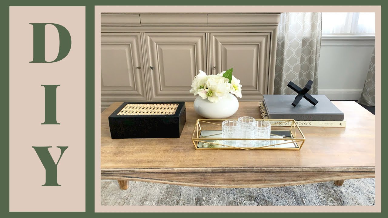 Objeto decorativo com madeira - diy muito fácil