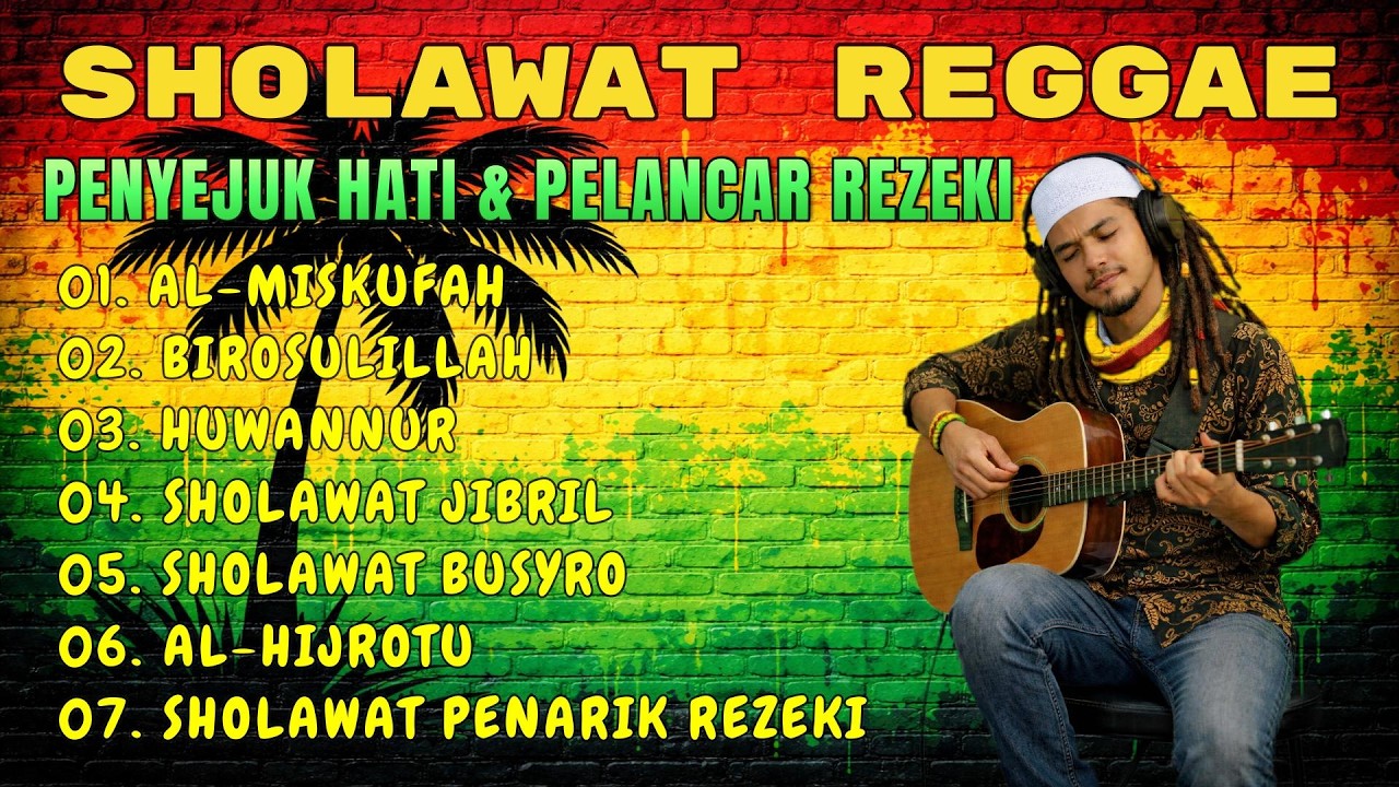 Sholawat Reggae Terbaik Sepanjang Masa🌴Bikin Tenang & Membuka Pintu Rezeki