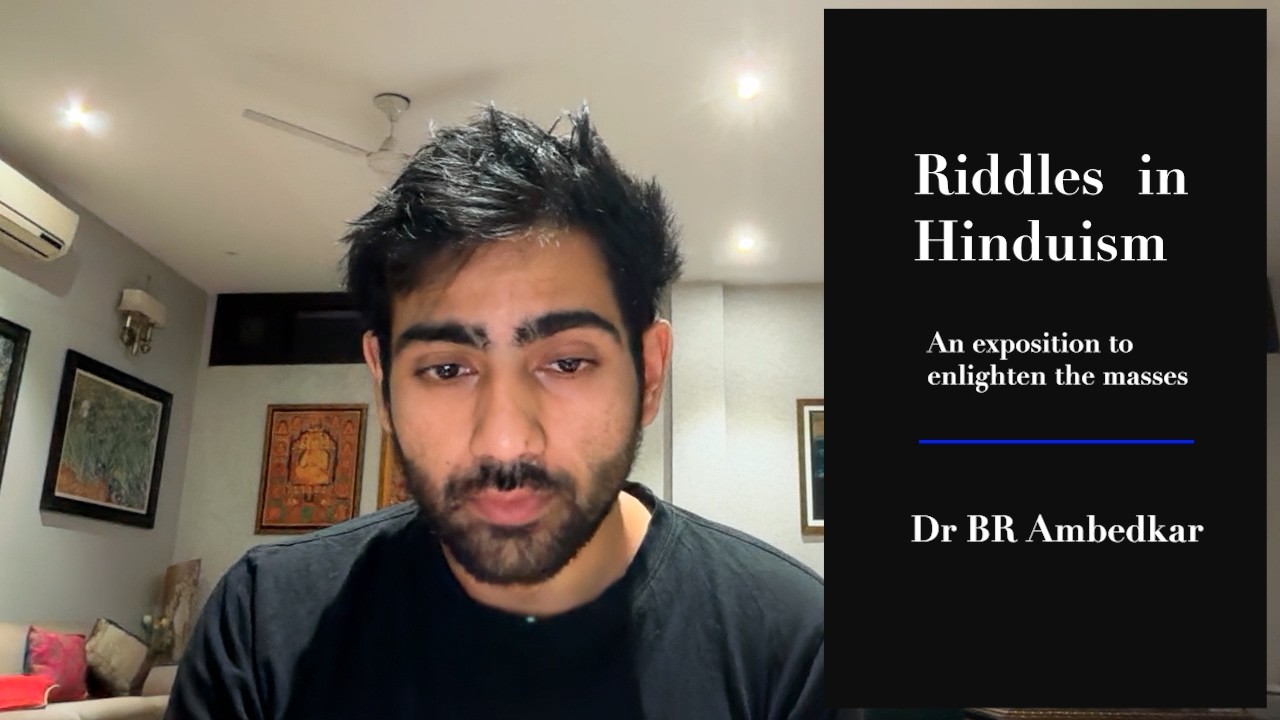 Dr. B.R. Ambedkar- Riddles in Hinduism; PART 1, Riddle 1 (READ ALONG)