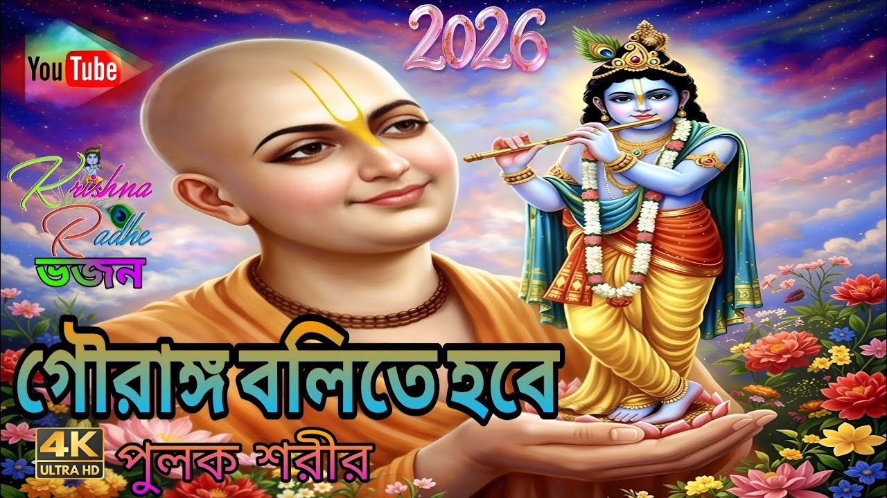 গৌরাঙ্গ বলিতে হবে পুলক শরীর | Bangla Bhakti Bhajan | AI Generated Devotional Music 2026