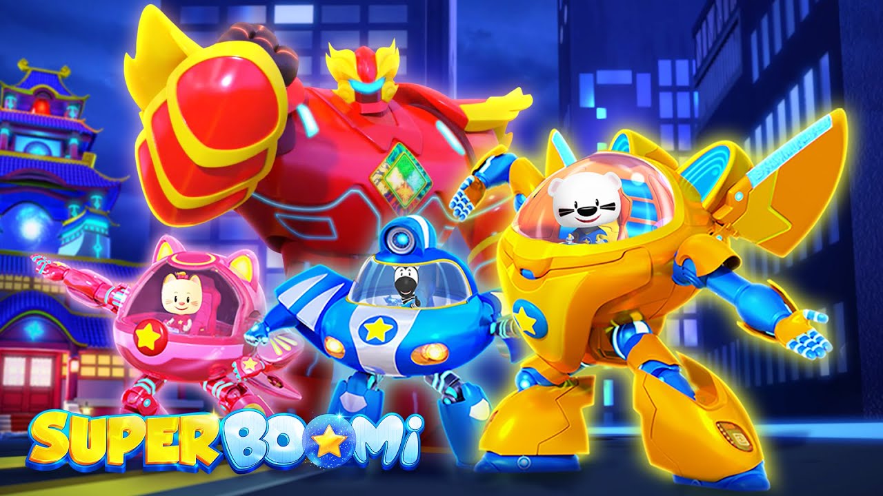 Ultra Robot Heroes Unite! 🤖⚡Cyber Adventure Begins | Kids Cartoons | Super BOOMi