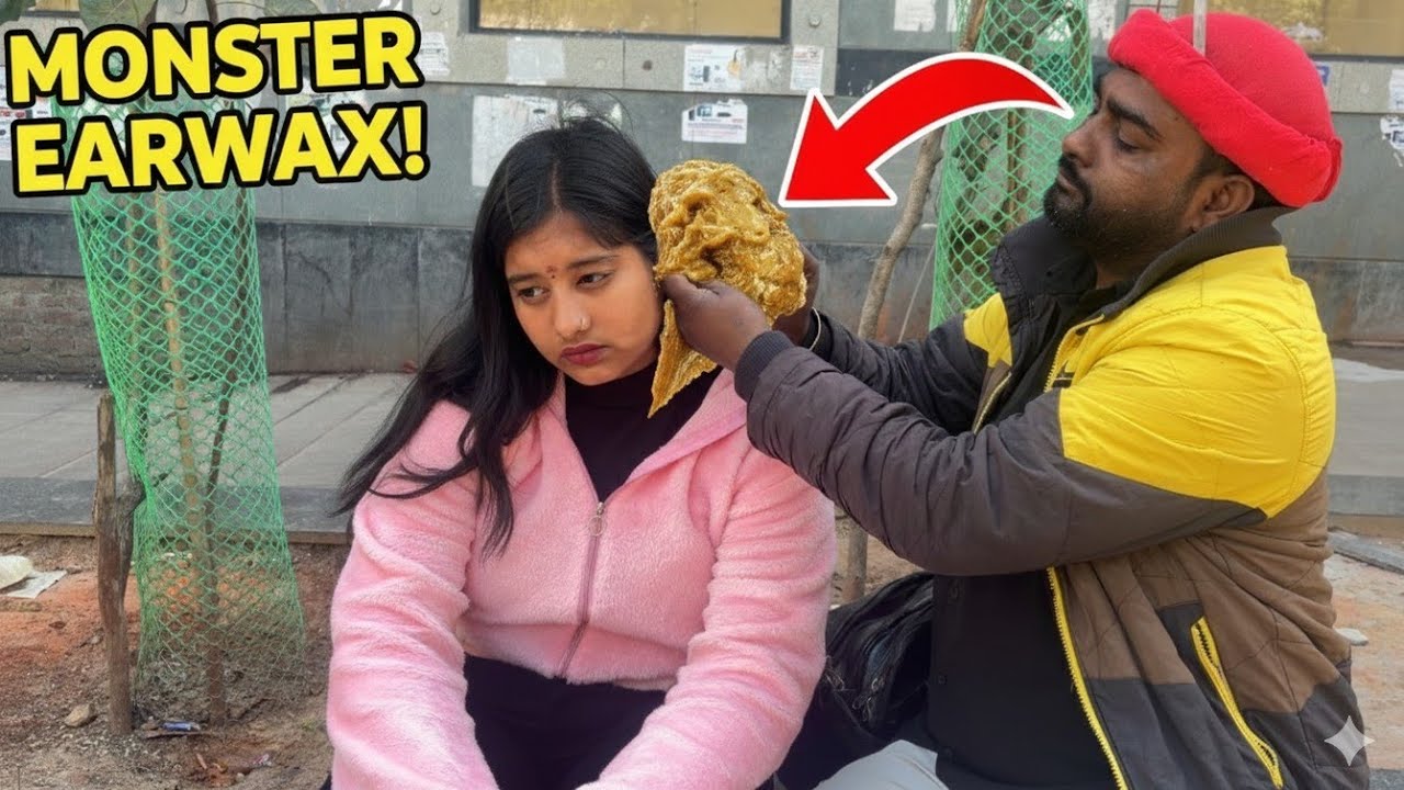 HARD EXTREME EARWAX REMOVAL AND CLEANING HARD EARWAX| ASMR EARWAX CLEANING AND EARWAX REMOVAL|
