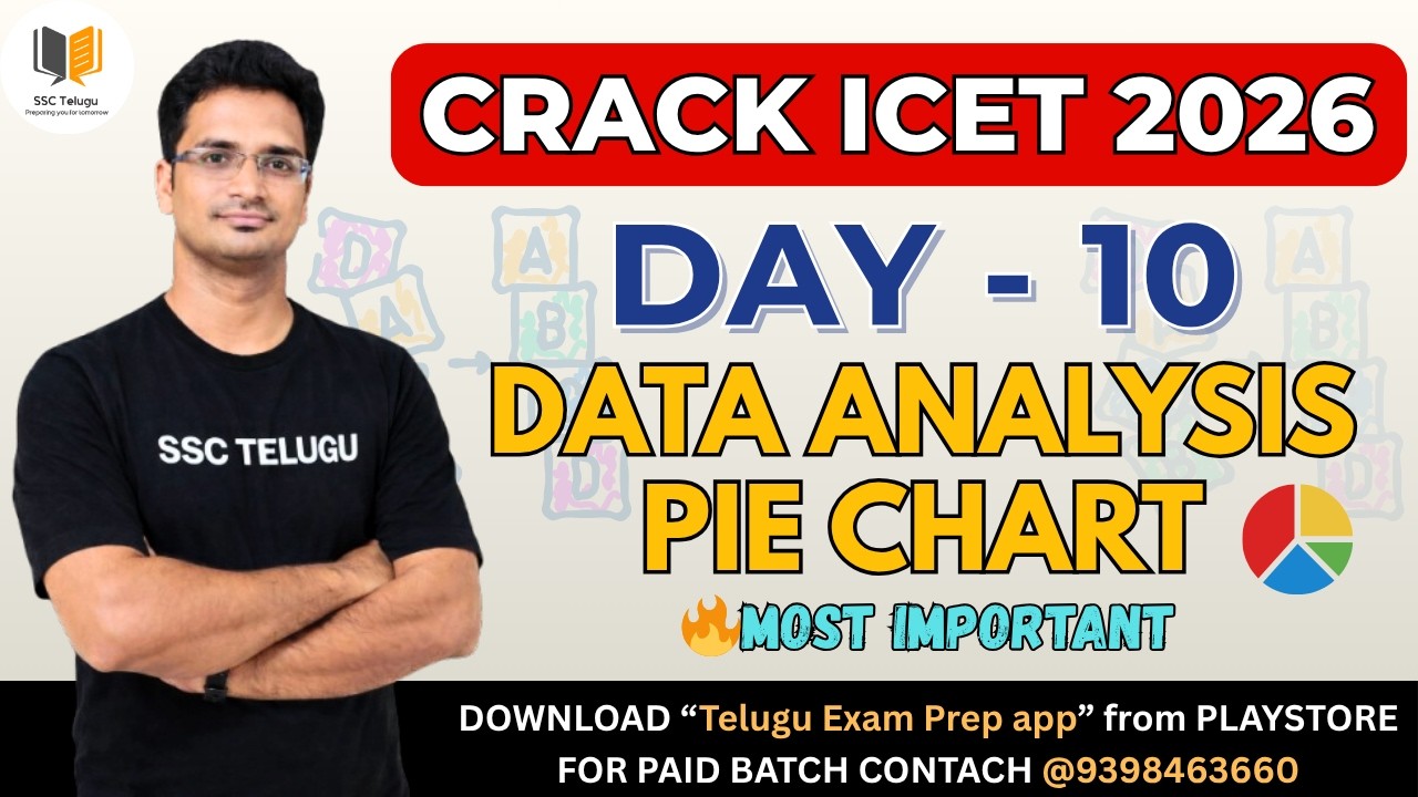 🔥DAY - 10 (DATA ANALYSIS) | CRACK ICET 2026 | Free ICET Coaching | AP & TG ICET 2026